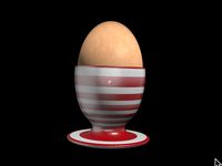 Egg and cup