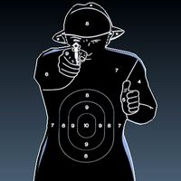 Shooting range target