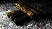 Low Poly logs