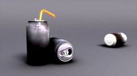 Empty Soda Tin