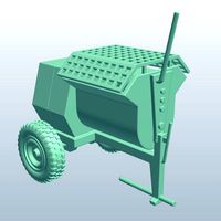 cubic foot mortar mixer v1