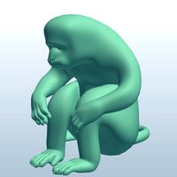 Colobus Monkey v3STL