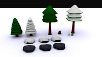 Cartoon Forest Assets