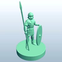 Roman SoldiersLong Spear and Shield v2