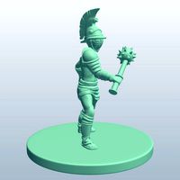 Gladiator WarriorSpiked Mace v1