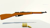 Low Poly Mosin
