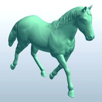 Appaloosa Horse Trotting V2