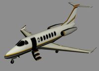 lowpoly private Jet plane