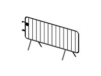 Crowd control barrier