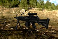 M249 Light Machine Gun