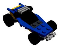 Lego 4949 Blue Buggy