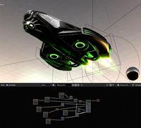 Intergalactic Spaceship Version 2 (Blender-2.92 Eevee)