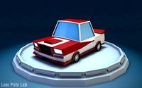 Low Poly Racing Car