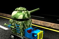 Tank crazy race