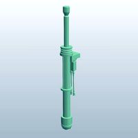 Hydraulic Rescue PushPull Ram Tool v1