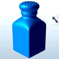 Square Salt Shaker V2