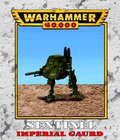 sentinel imperial guard warhammer 40k