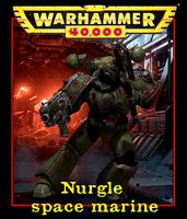 nurgle space marine low poly