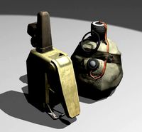 Satchel Charge and Detonator