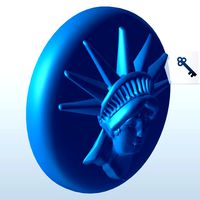 Statue Of Liberty Head V1