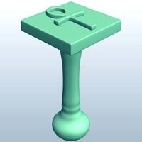 Rubber Stamp Ankh v1