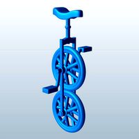Multi wheeled unicycle v1