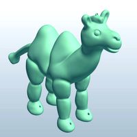 Marionette baby camel v1