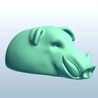 NoveltyHead Partial Boar v1