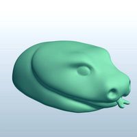 NoveltyHead Partial Rattlesnake V1