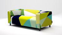 IKEA Klippan sofa with Artefly covers