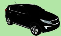 Kia Sportage 2012 Black