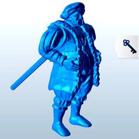 Fat medieval merchant V1