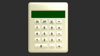 Calculator in Blender