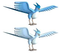 3D file Zapdos, Moltres, Articuno - Minecraft style Legendary 🦅・3D  printable model to download・Cults