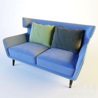 Divani Casa Stellan Modern Fabric Sofa