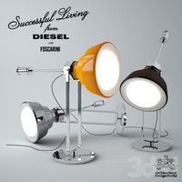 Glass by Foscarini & Diesel Table lamp