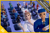 Low Poly Professions Character Pack
