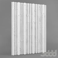 3D панели из гипса "Bamboo"