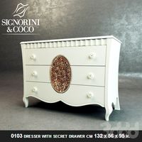 Signorini & Coco LADY ROSE NI.KO Design Dresser with secret drawers_0103