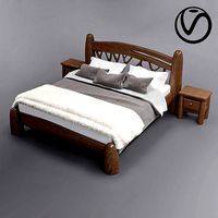Chalet-style bed