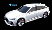 E3D - 2020 Audi RS6 Avant