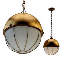 Sumner 1 Light Pendant Aged Brass