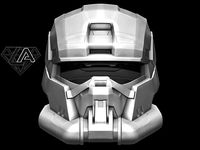 Halo EOD helmet | 3D