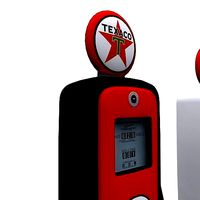Gas Pump Texaco