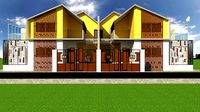 Rowhouse in 4000 SqFt Area