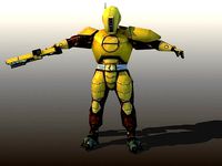 Tau Firewarrior Low Poly