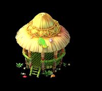 beach room thatched cottage