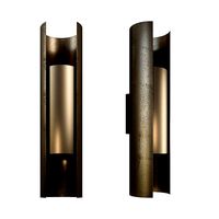 Nyx sconce in patinated brass