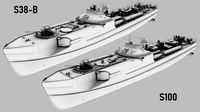 SCHNELLBOOT S38-B and S100 BUNDLE