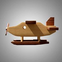 Wooden Toy Seaplane